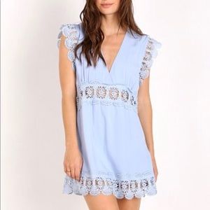 Suboo Stevie Lace Insert Mini Dress